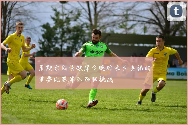 莱默尔因伤缺席今晚对法兰克福的重要比赛球队面临挑战